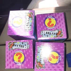 Worlds smallest toys